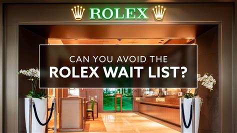 rolex waiting list uk|rolex wait times 2024.